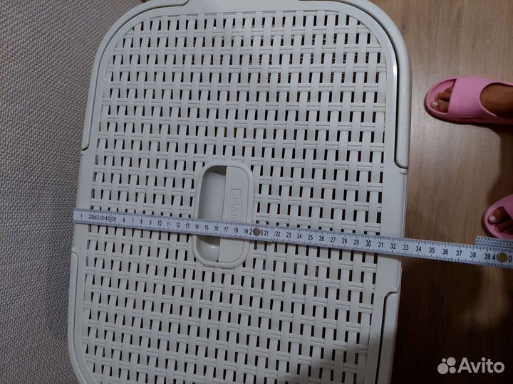 Корзина для белья из ротанга