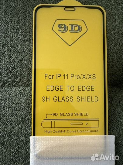 Закаленное стекло на iPhone