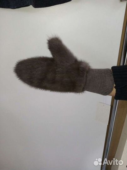 Рукавицы из норки