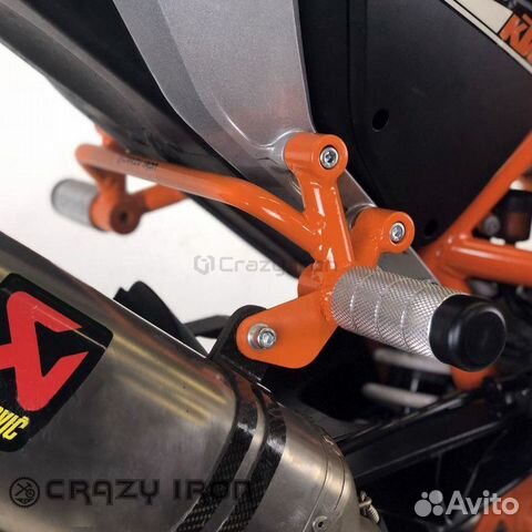 Сабкейдж Защита подножки KTM Duke 690