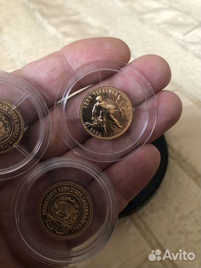 Червонец сеятель 1981золото 900 пробы