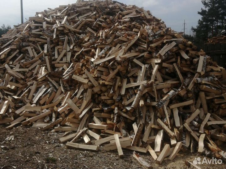 Дрова колотые