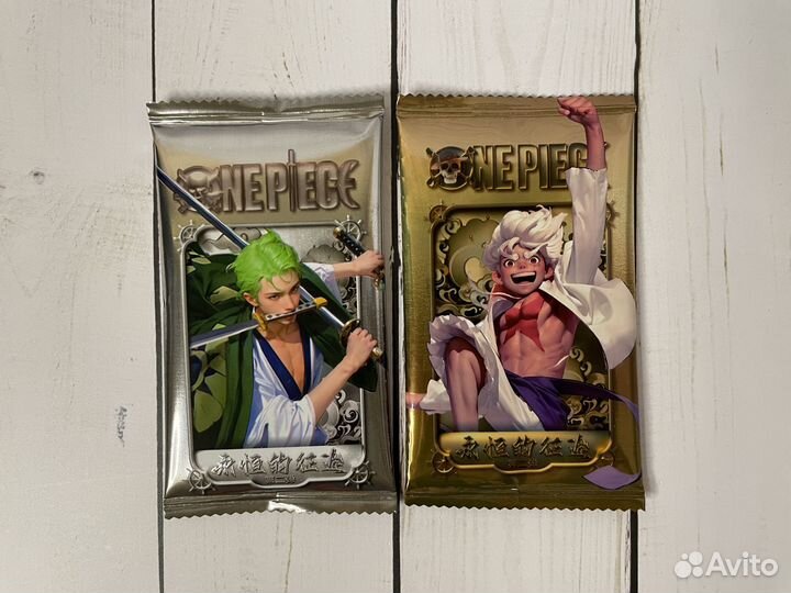 Карточки Аниме Ван Пис Голд