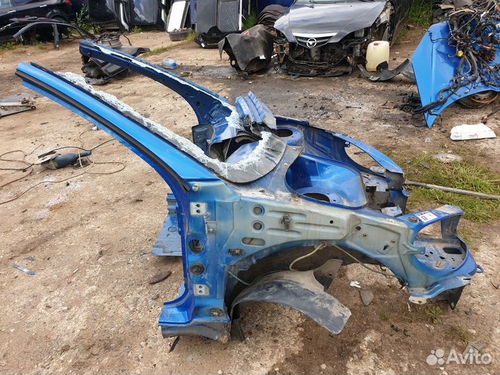 Лонжерон передний правый четверть peugeot 206 пежо