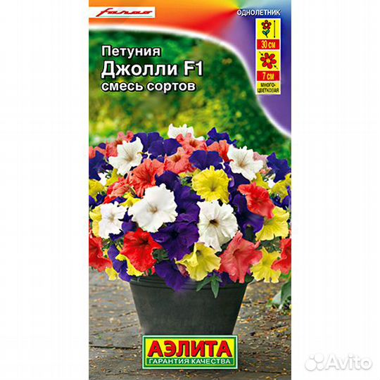 Петуния многоцветковая Джолли F1