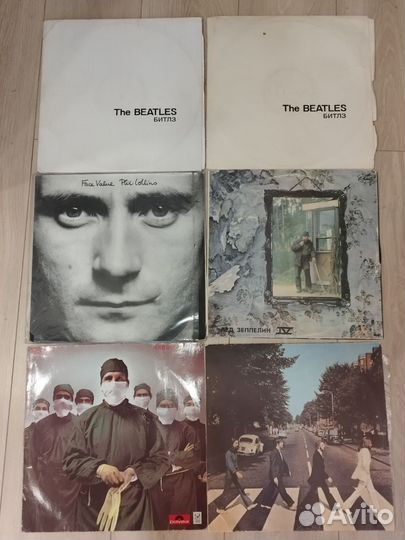Виниловые пластинки 6 lp