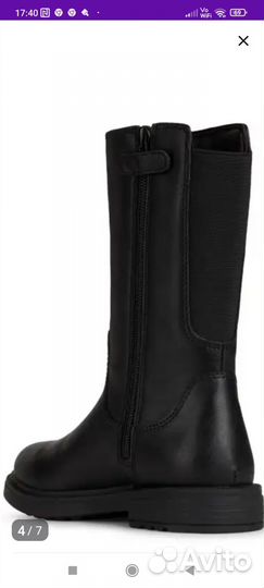 Сапоги демисезонные для девочки 35 размер