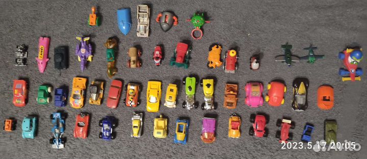 Машинки от киндер сюрприза