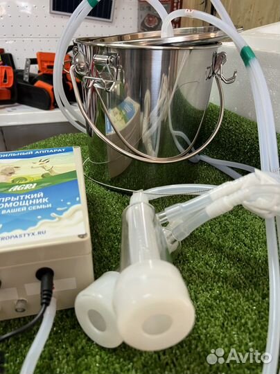 Доильный аппарат для коз,новый