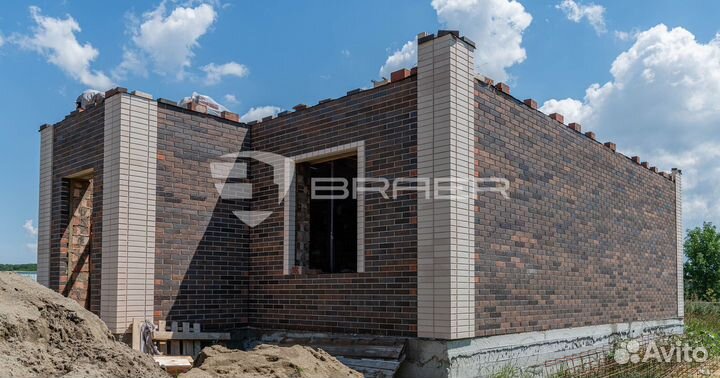 Купить кирпич облицовочный фасадный Braer Браер