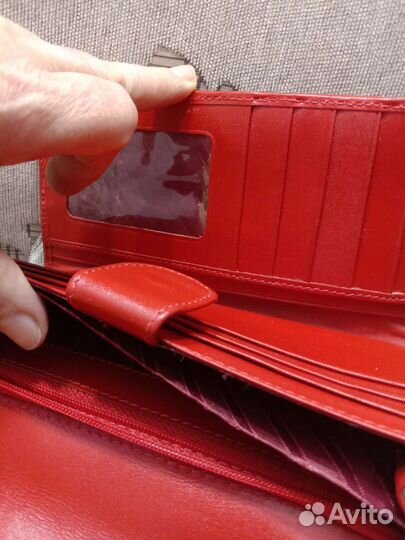 Кошелек из кожи ската