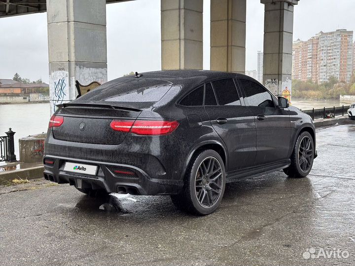 Mercedes-Benz GLE-класс AMG Coupe 5.5 AT, 2016, 141 700 км