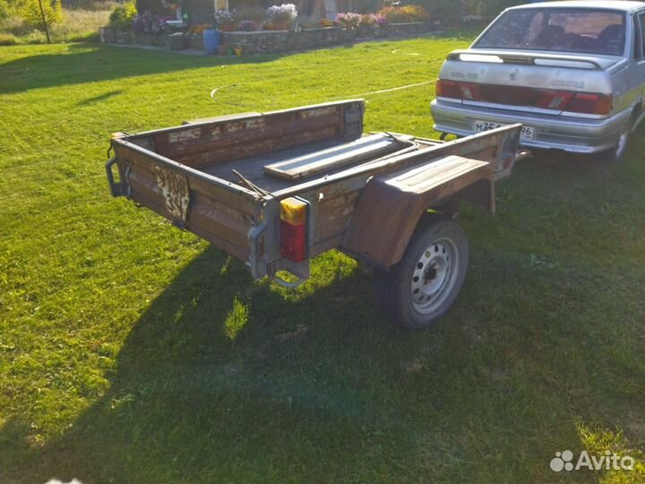 Прицеп автовоз Курганские прицепы КР2231-4520, 1991