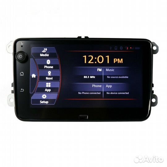 Штатная магнитола Volkswagen Polo с CarPlay