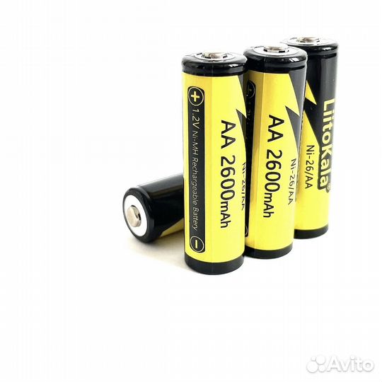 Аккумулятор liitokala AA 2600mAh 4 шт