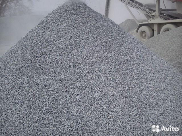 Щебень, песок, отсев, камень бут