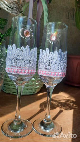 Свадебные бокалы