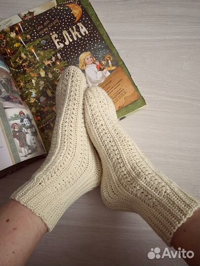 Носки вязаные (ручная работа)