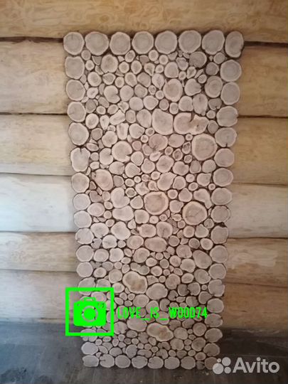 Панно из можжевельника