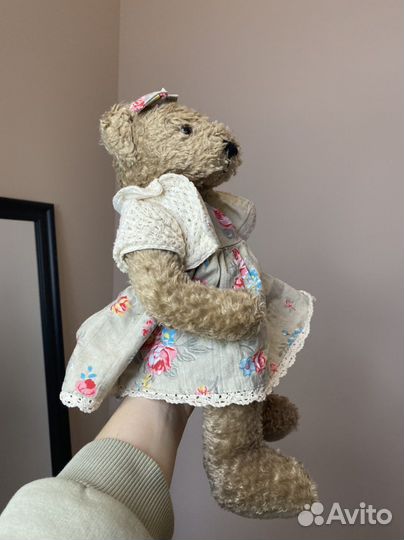 Мягкая игрушка мишка в платье