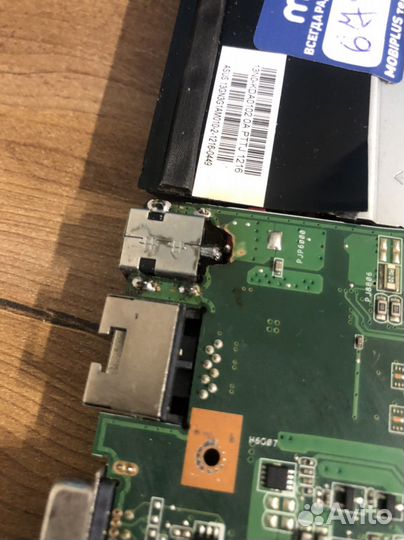 Материнская плата asus K53SV с процессором i3