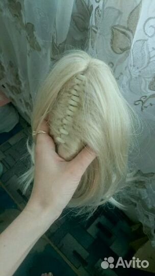 Хвост на заколке искуственный