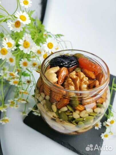 Орехи с медом