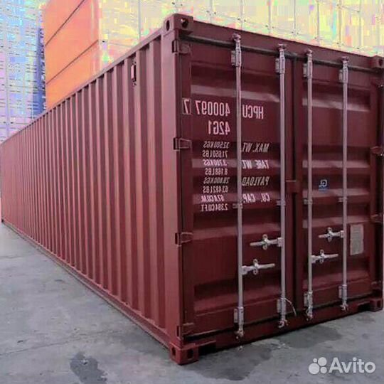 Морской контейнер 40 футов Б/У