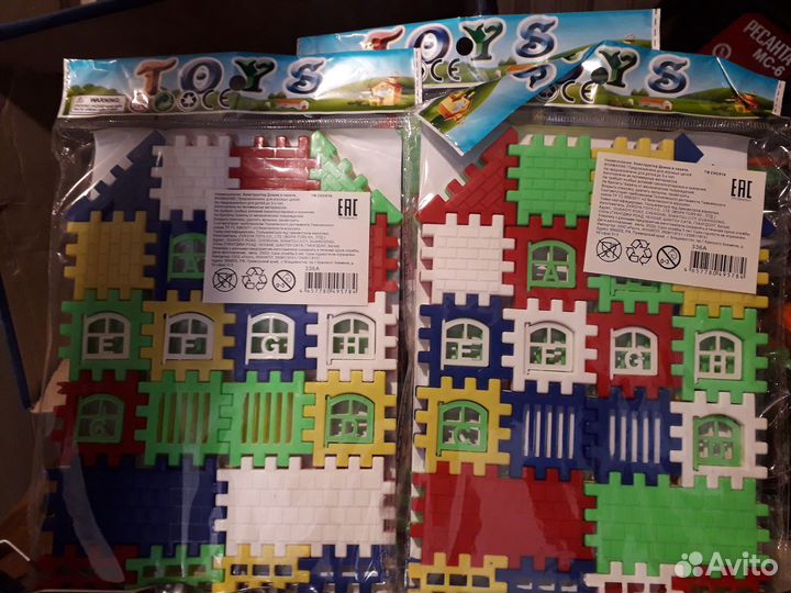 Конструктор Домик 44 детали