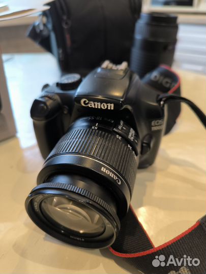 Зеркальный фотоаппарат canon eos 1100d
