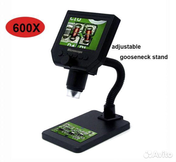 Микроскоп G600 новый портативный цифровой ЖК