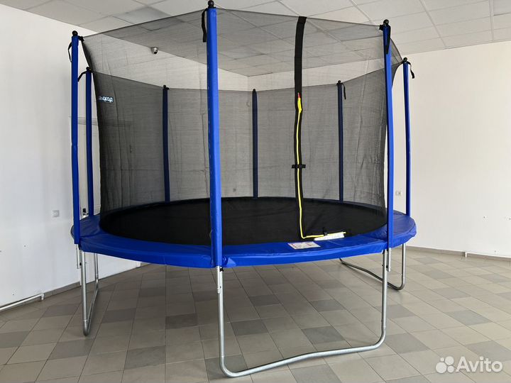 Батут каркасный с внутр.сеткой Big Trampoline 12FT