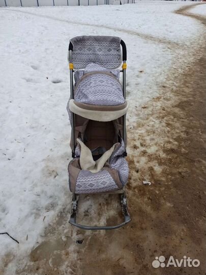 Санки коляска