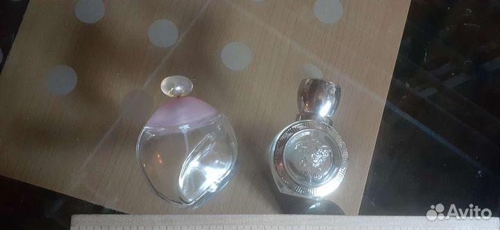 Пустые флаконы от парфюма versace yves rosher avon