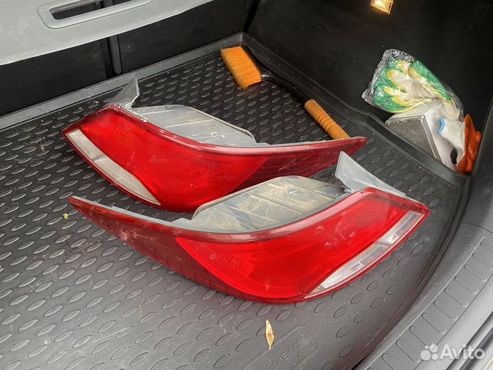 Задние фонари hyundai solaris 2016