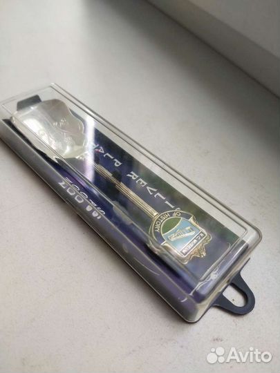 Ложка сувенирная посеребренная