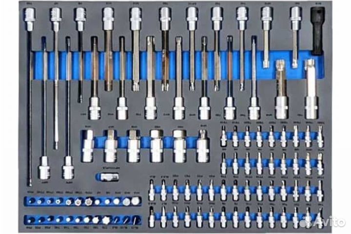 Тележка инструментальная с инструментом 256 предм