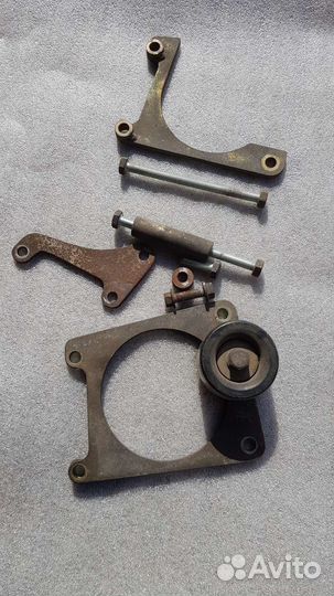 Крепление компрессора газель