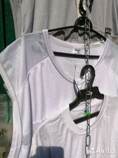 Новые Рубашка мужская Футболка Майка Пижама