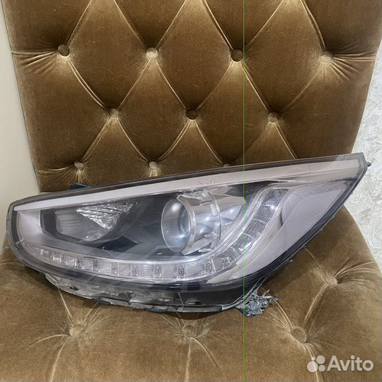 Фары на hyundai solaris 1 с линзами