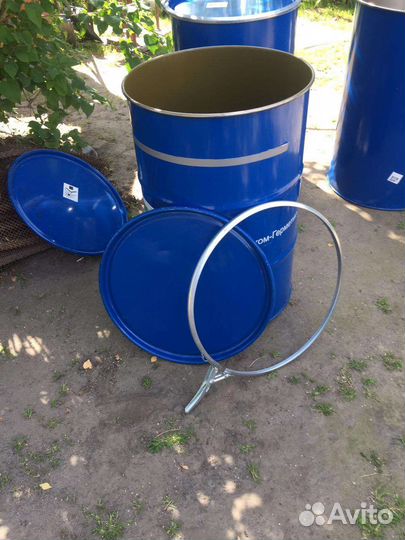 Бочки 200л металлические