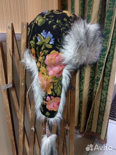 Шапка ушанка женская