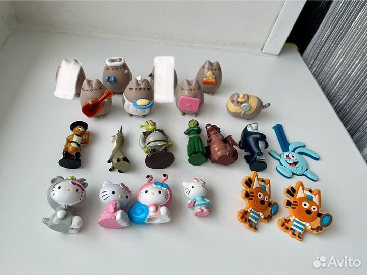 Серии сборка (3) из 90х и новые киндер сюрприз