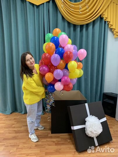 Коробка сюрприз для шаров