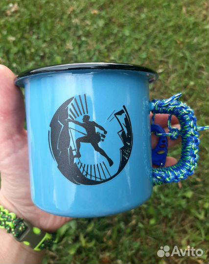 Эмалированная кружка