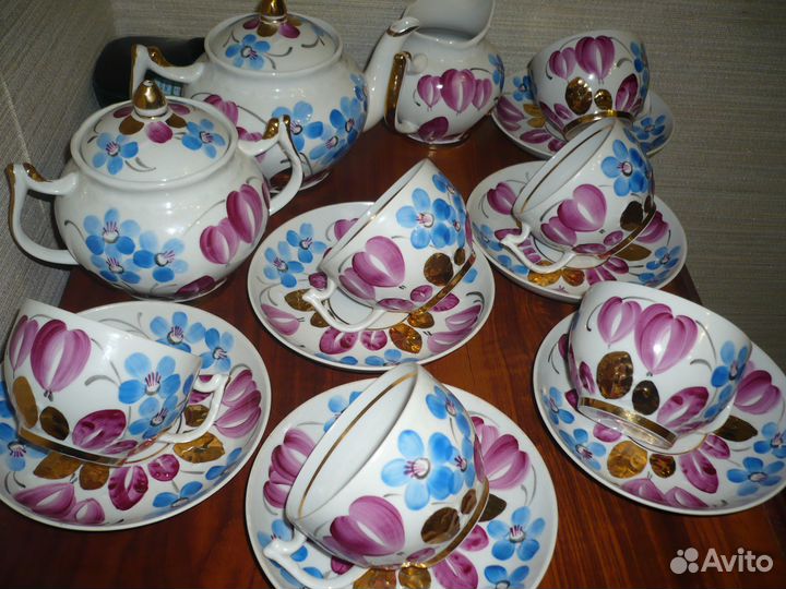 Чайный сервиз-Вербилки-ссср