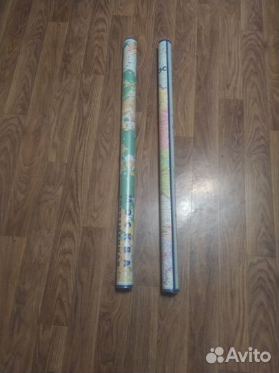 Карта Москвы и Московской области. Настенная