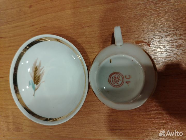 Кофейная пара лфз костяной фарфор