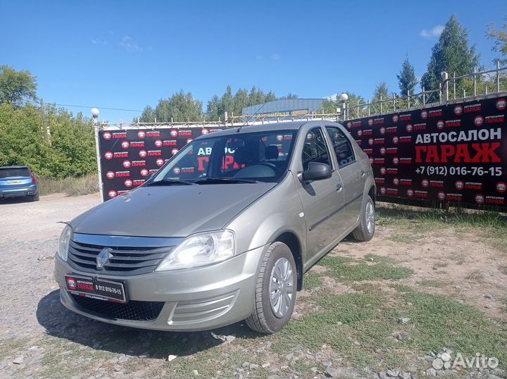 Renault Logan 1.6 МТ, 2011, 117 235 км