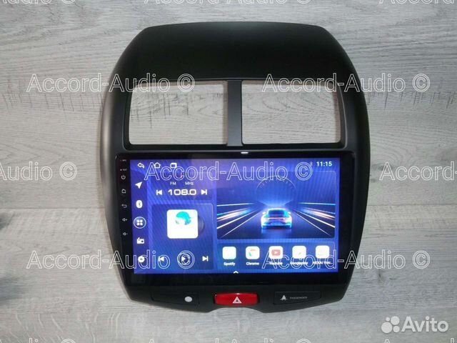 Магнитола Mitsubishi ASX Android GPS WiFi